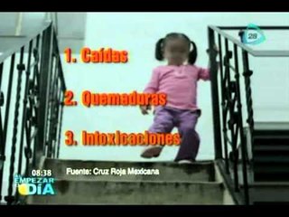 Aumentan accidentes domésticos en un 25% en el periodo vacacional