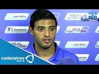 Carlos Vela y Real Sociedad inician aventura europea ante Lyon