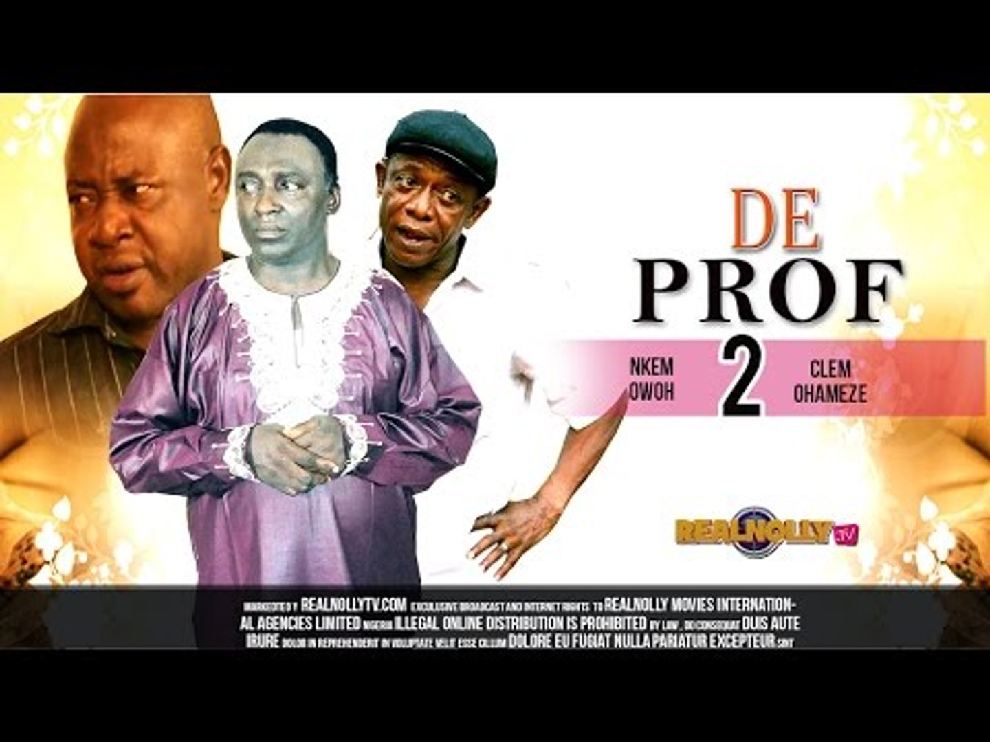 Nigerian Nollywood Movies - De Prof 2