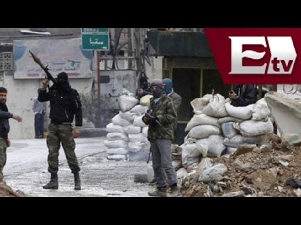 Conflicto en Siria solo se ganara con negociaciones John Kerry / Global con Paola Barquet