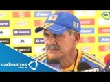 Tuca Ferretti reconoce bajo nivel de juego de Tigres