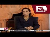 Josefina Vázquez Mota en entrevista para Arsenal/ Arsenal con Francisco Garfias y Paola Barquet