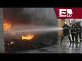 Incendio en fábrica clandestina de Iztapalapa / Titulares de la tarde con Kimberly Armengol