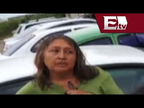 VIDEO: Maestra atropella a maestros y padres de familia que se manifestaban / Vianey Esquinca