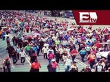 Organizaciones sociales marchan en Chapultepec / Excélsior Informa con Mariana H