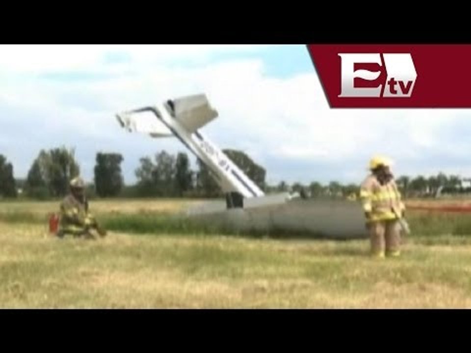 Avioneta se desploma en Jalisco ; piloto resulta ileso / Titulares con Vianey Esquinca