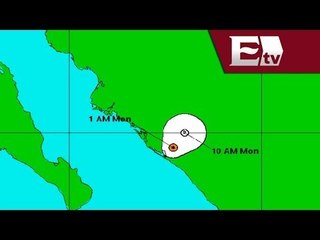 Depresión Tropical Sonia toca tierra en Sinaloa / Excélsior Informa con Mariana H