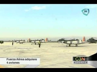 Fuerza Aerea adquiere 4 nuevos aviones
