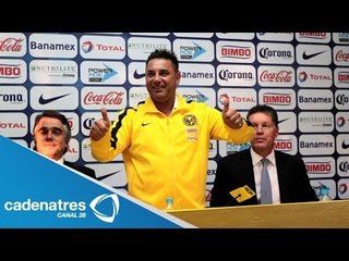 Antonio Mohamed es presentado como entrenador del América; promete un equipo protagonista