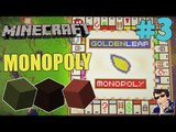 Minecraft Monopoly Gameplay - Let's Play #3 (Buildings and mortgages!!!) - [60 FPS]