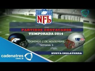 NFL ya tiene listo el calendario de juegos de la temporada regular 2014
