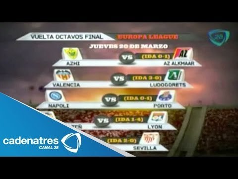 Vuelta de octavos de final en la Europa League