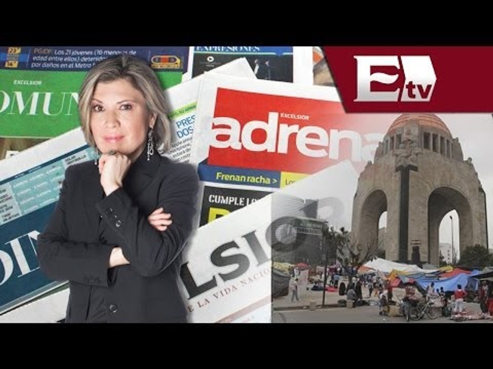 CNTE no se mueve del Monumento a la Revolución, piden liberar a maestros que secuestraron a niños