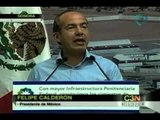 Calderón inaugura Cereso para reos de alta peligrosidad en Hermosillo
