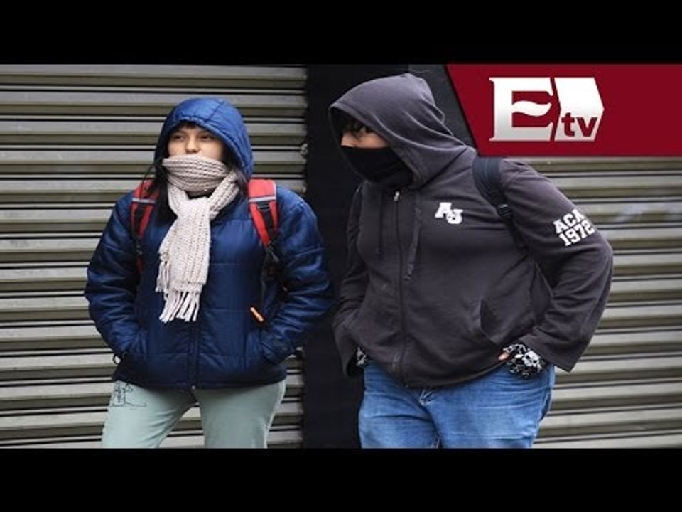Continuarán las bajas temperaturas por frente frío número 11/Excélsior Informa Andrea Newman