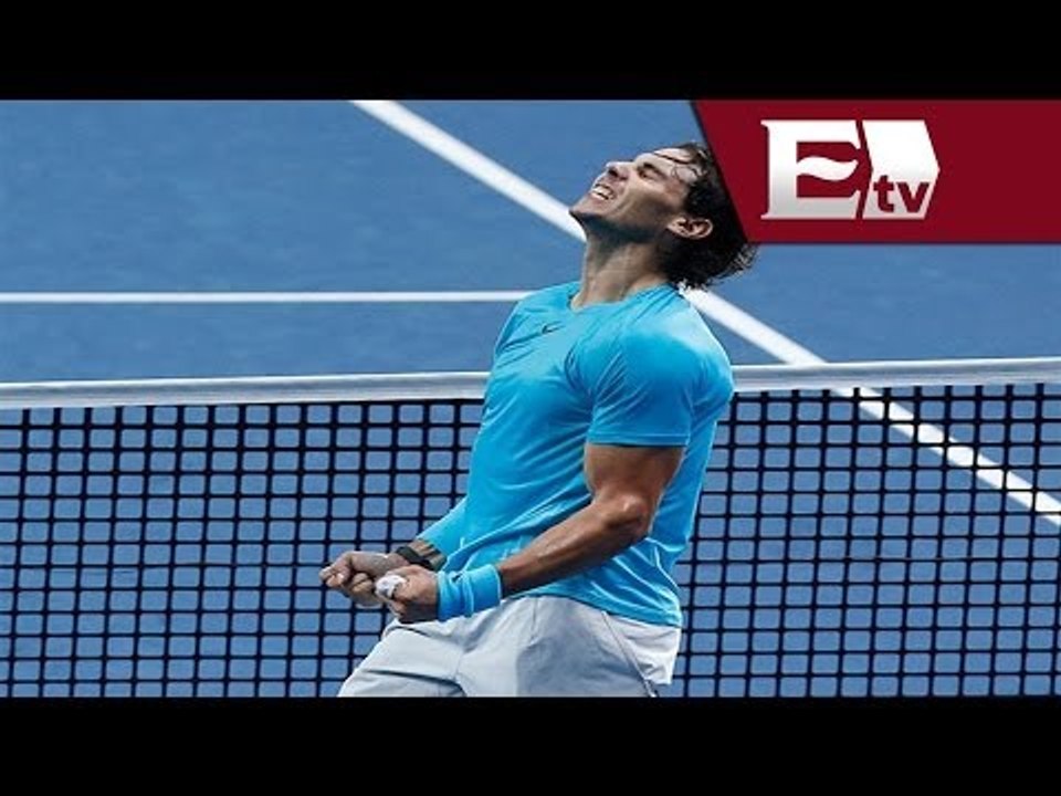 Rafael Nadal accede a semifinales de la Copa de Maestros/ Adrenalina con Rebeka Zebrekos