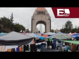 CNTE podría liberar circulación en la Plaza de la República / Alejandro y Kimberly