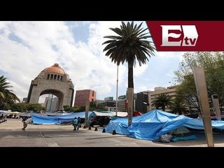CNTE comienza a liberar la Plaza de la Repúblca ; no se van / Titulares con Vianey Esquinca