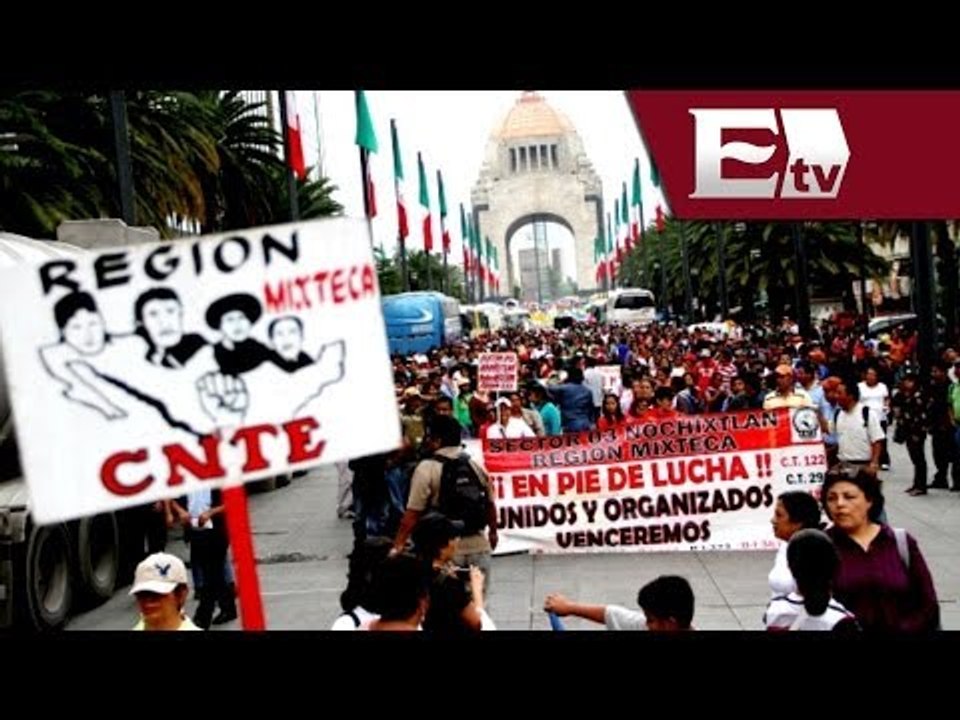 CNTE afecta el comercio en la ciudad de México / Opiniones encontradas con José Buendía