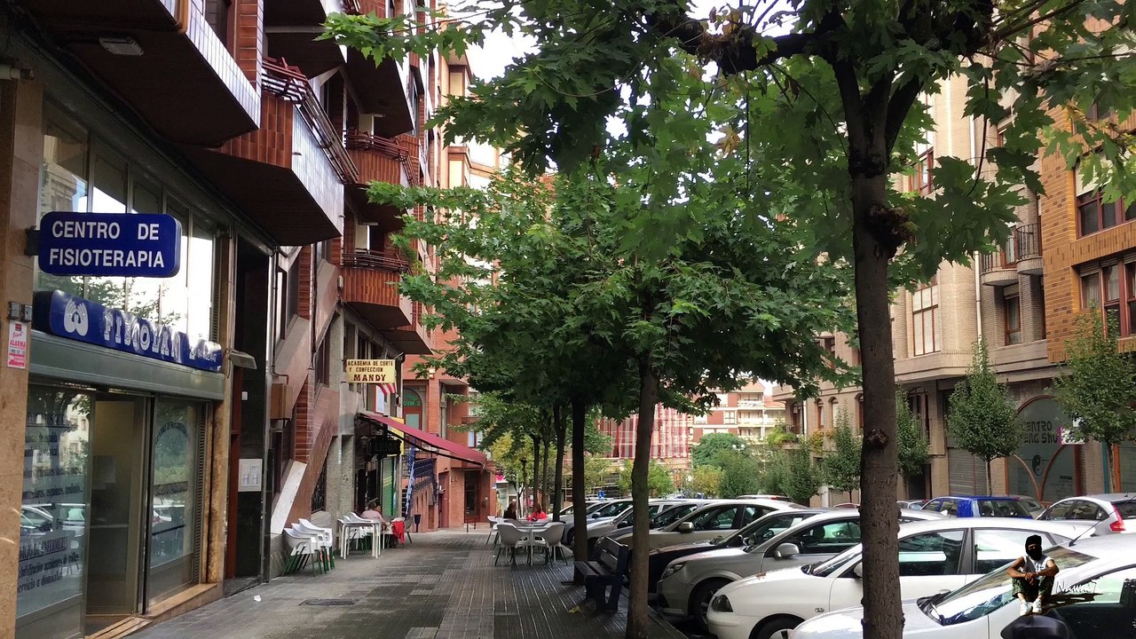 Pause à Portugalete – Saint-Jacques-De-Compostelle – Voie de Tours – Camino Del Norte 03 octobre 2017.