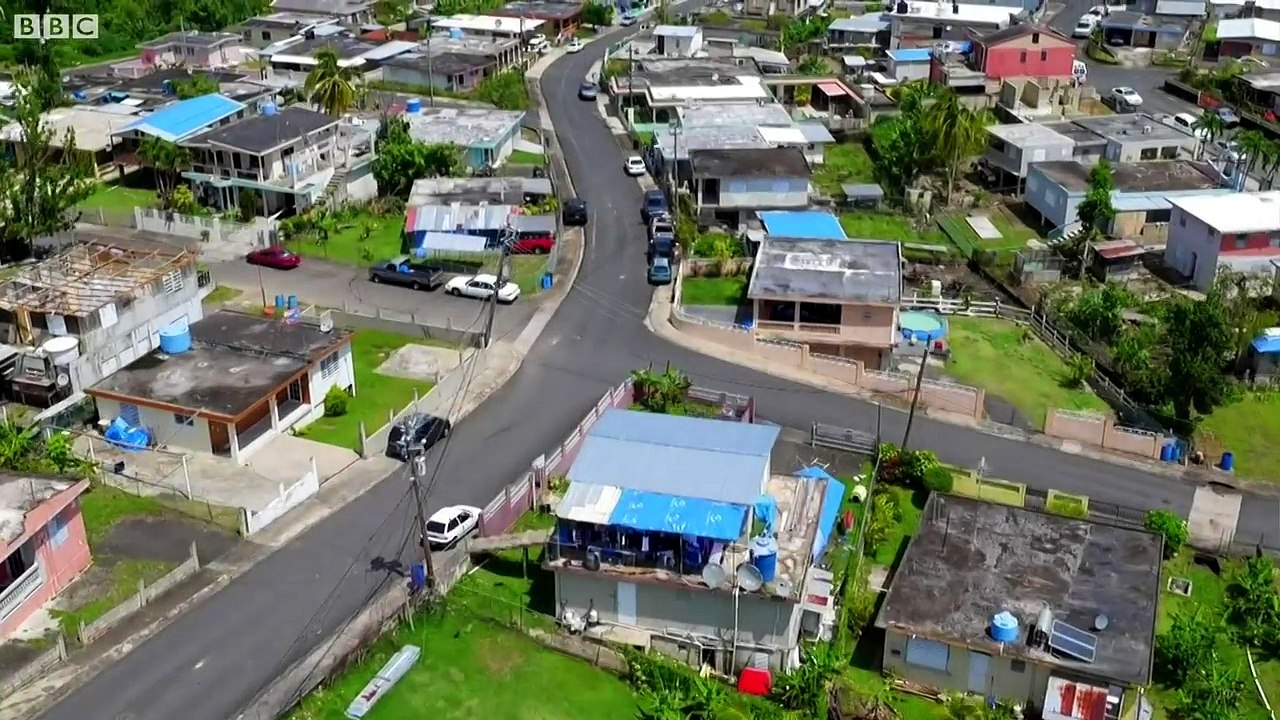 Puerto Rico still in the dark six months after hurricane - BBC News