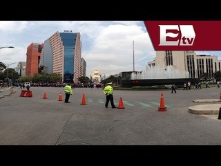 Download Video: CNTE realiza nueva marcha por Paseo de la Reforma / Excélsior Informa con Mariana H