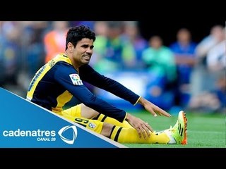 Diego Costa se perdería la final de la Champions League ante el Real Madrid