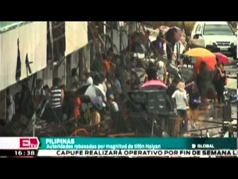 Sobrevivientes de Filipinas desesperados por falta de víveres: Tifón Haiyan/ Paola Barquet