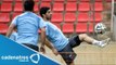 Jugadores uruguayos confían con la recuperación de Luis Suárez para el Mundial