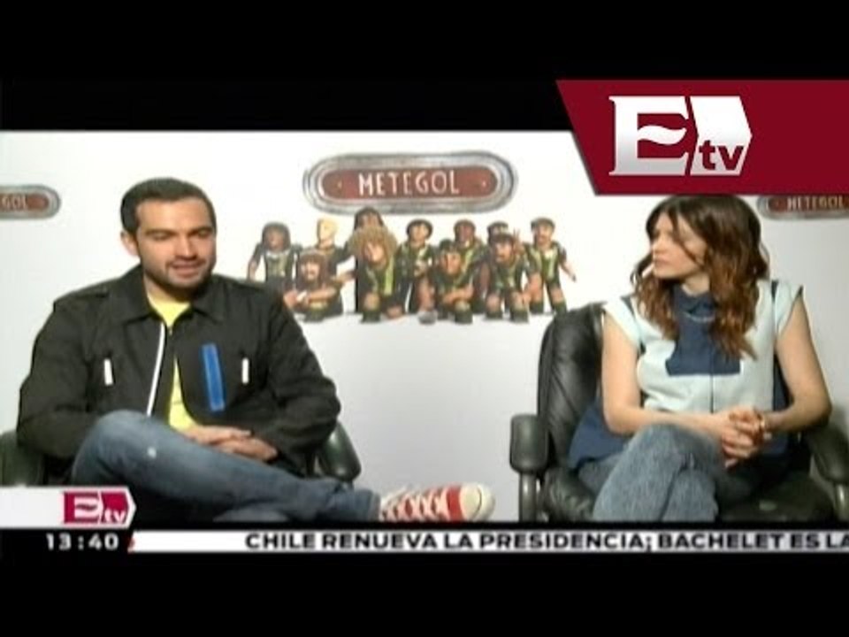 Entrevista con Irene Azuela y Alfonso Herrera protagonistas de METEGOL / Función con Adrián Ruíz