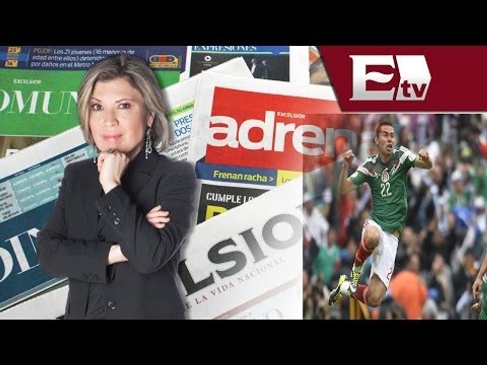 Selección Mexicana gana boleto para Brasil 2014 / Duro y a las cabezas Ivonne Melgar