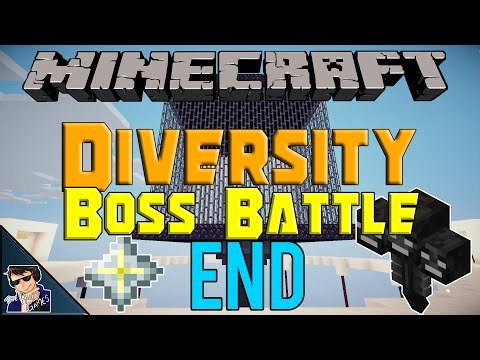 Minecraft Diversity Adventure Map | Boss Battle #10 (END) [Walkthrough / Playthrough]