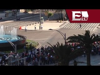 Reportan tres heridos por enfrentamiento entre granaderos y CNTE /  Excélsior Informa