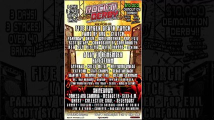 Streetlight Circus Give Festival Tips at Rock 'N Derby 2016