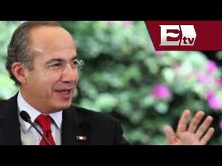 Felipe Calderón, ex presidente de México recibe premio " Liderazgo en las Américas / Paola