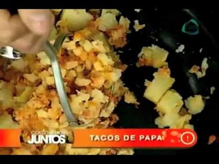 Cocinemos Juntos -Tacos de papa