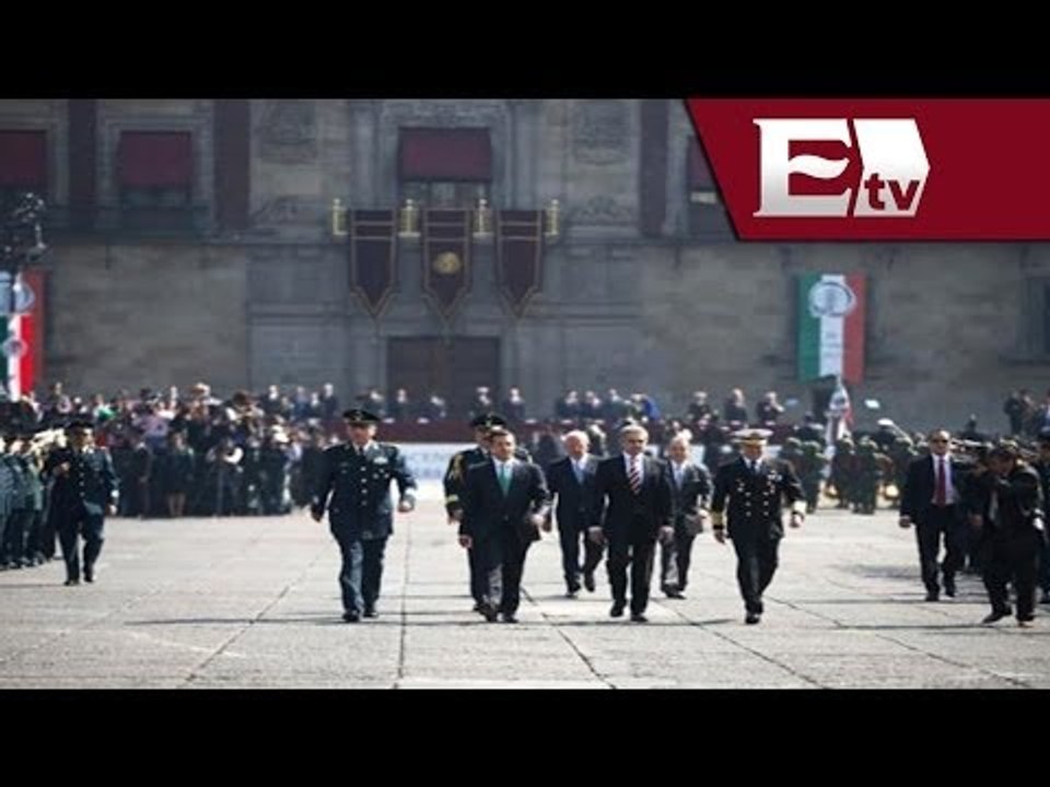 Peña Nieto encabeza 103 Aniversario de la Revolución Mexicana / Titulares con Vianey Esquinca