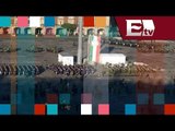 Exhibición militar en el Zócalo por 103 aniversario de la Revolución Mexicana / Entre Mujeres