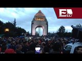 CNTE: solo si les habilitan el Zócalo dejarán el Monumento a la Revolución/ Jazmín Jalil