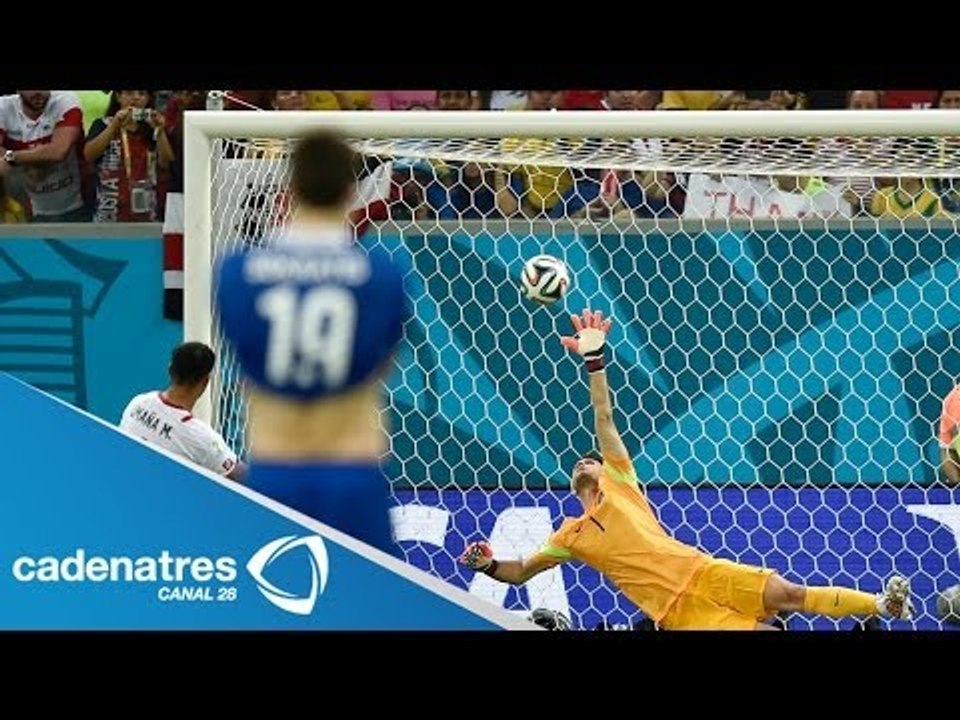 Costa Rica gana 6-4 en penales a Grecia y clasifica por primera vez a cuartos de final