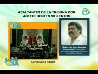 Asaltantes de la tribuna con antecedentes violentos