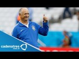 Luiz Felipe Scolari, estratega de Brasil, alerta y pide respeto por México