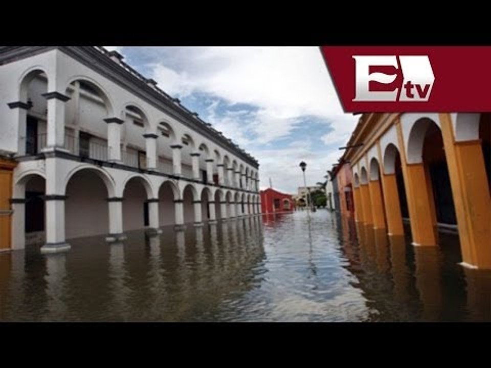 Comienzan labores de limpieza por inundaciones en Veracruz / Mariana H y Kimberly Armengol
