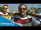 Así se vivió el partido entre Alemania y Francia/ Viva Brasil
