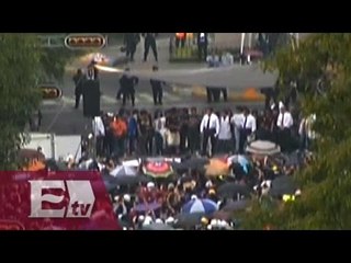 Encuentro entre estudiantes de IPN con Osorio Chong en Bucareli (Parte 1)