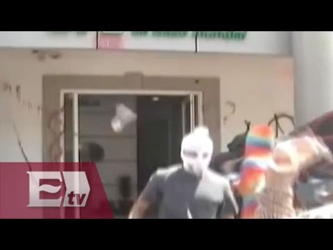 Encapuchados causan destrozos en Cuernavaca / Todo México