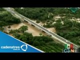 Supervisan autoridades zonas afectadas por lluvias en Tamaulipas