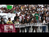 Así se vivió en el DF la marcha en apoyo a normalistas desaparecidos/ Comunidad