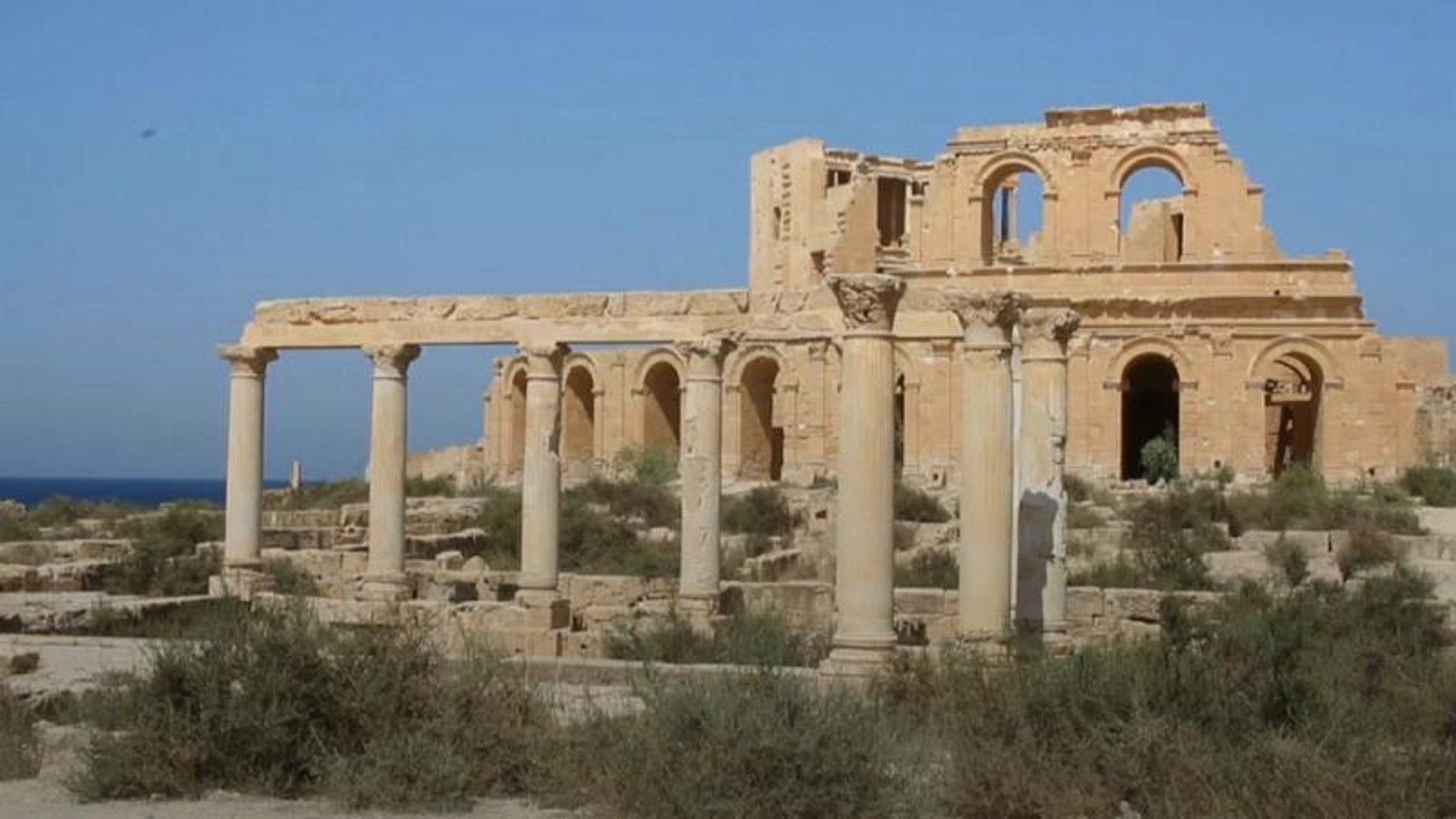 ⁣Ancient Roman site Sabratha classed