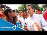 Peña Nieto realiza quinta visita a Acapulco por afectaciones de lluvias